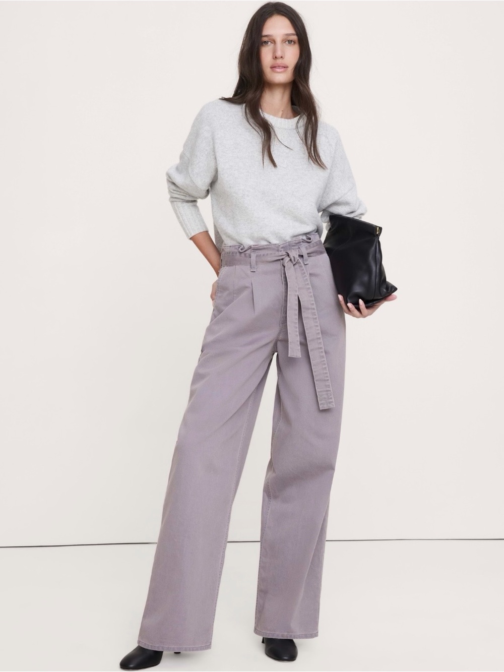 Banana Republic ULTRA HIGH-RISE WIDE-LEG PAPERBAG PANT